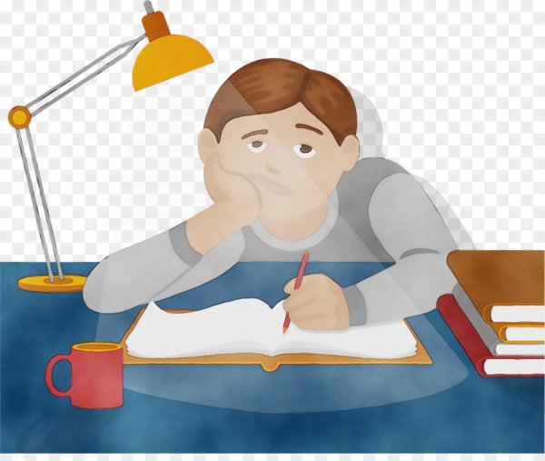 Студент мультяшный