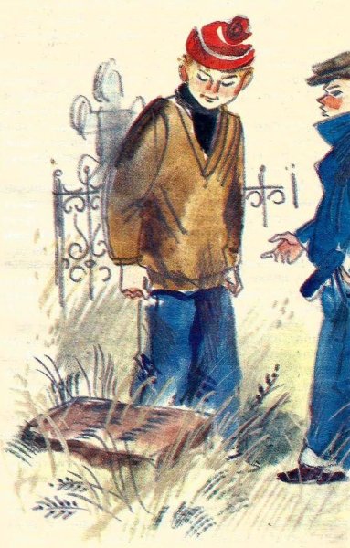 Иллюстрации к рассказу Чехова мальчики