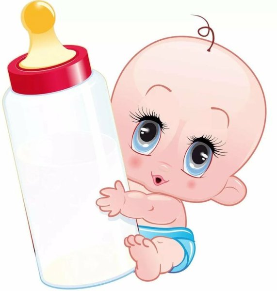 Младенец мультяшный