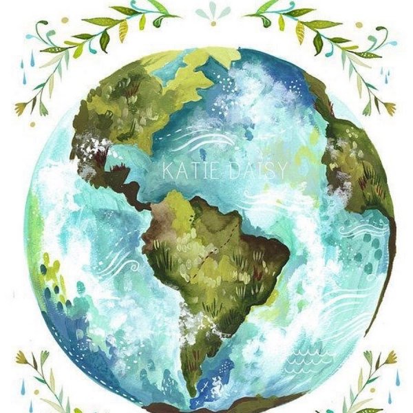 Планета земля рисунок