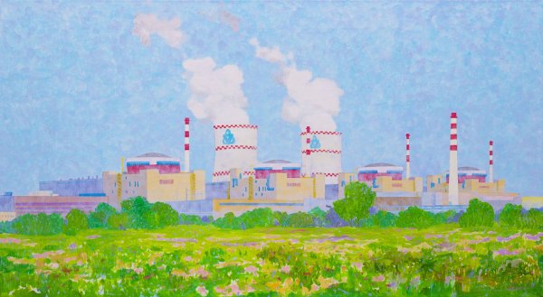 Атомная станция Волгодонск набросок