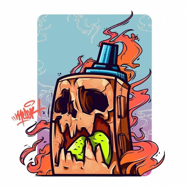 Vape наклейки