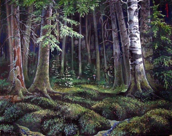 Дремучий лес для детей