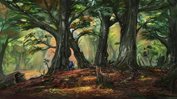 Дремучий лес