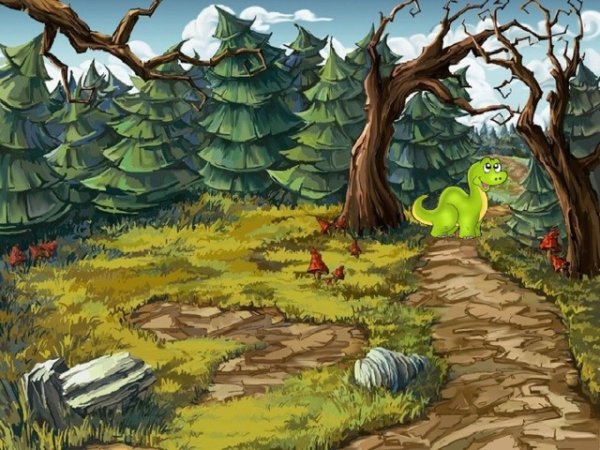 Заколдованный лес для детей