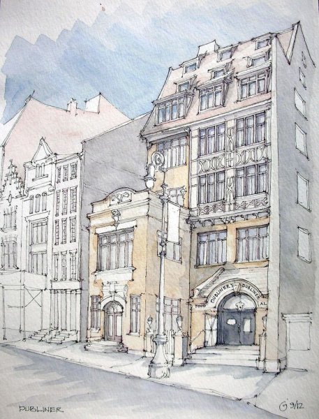 Архитектурные зарисовки