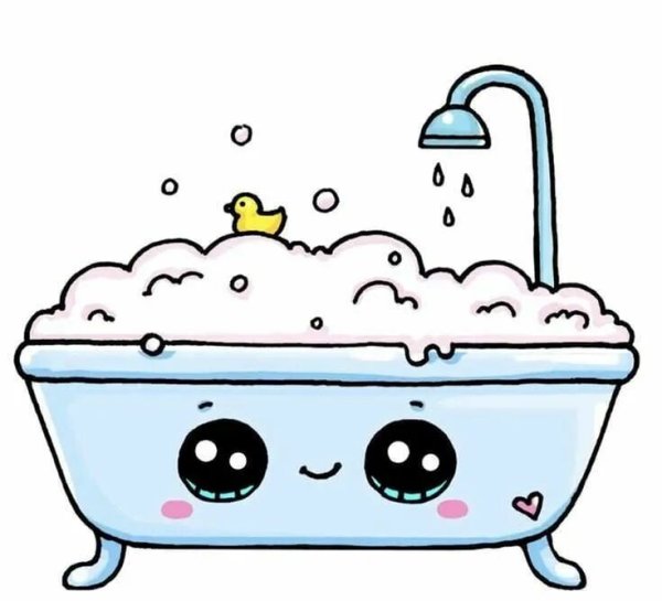 Милые предметы с глазками для срисовки