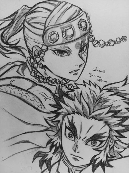 Ренгоку для срисовки