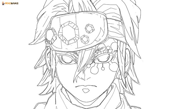 Тен ген Узуй раскраски