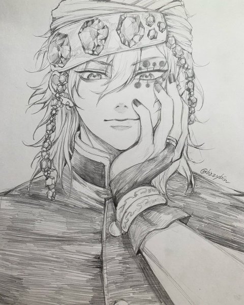 Узуй Тенген для срисовки