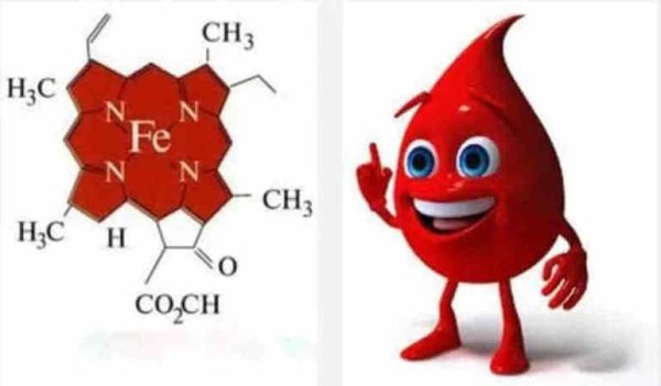 Увеличение восстановленного гемоглобина