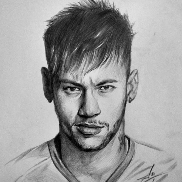 Neymar портрет