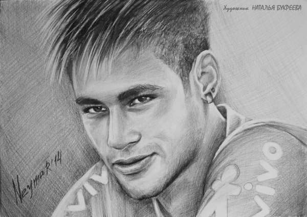 Neymar портрет