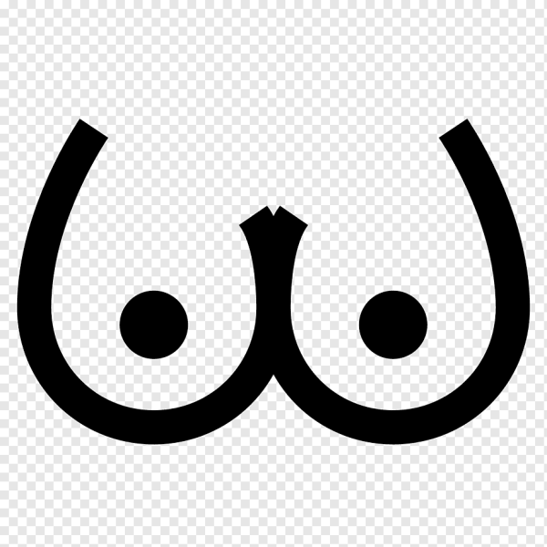 Стикеры с большой грудью