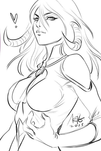 Огромные сиськи рисунки