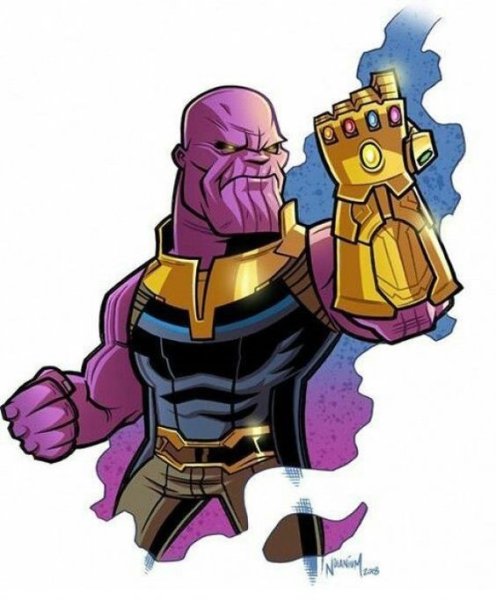 Марвел Танос мультик