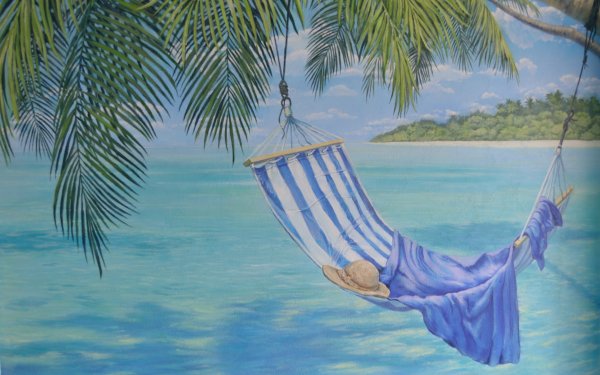 Мальдивы рисунок