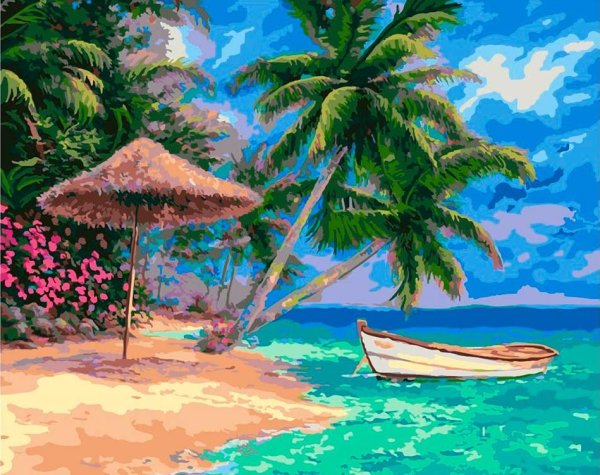 Тропический пейзаж в живописи