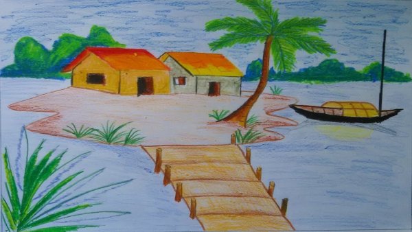 Остров моей мечты рисунок