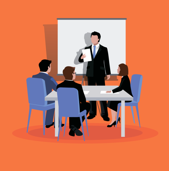 Конференция рисунок