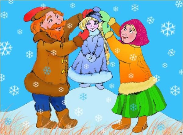 Герои из сказки Снегурочка