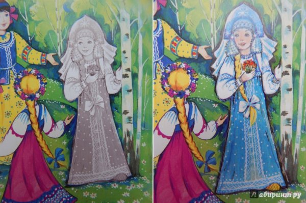 Пазлы по сказке Снегурочка