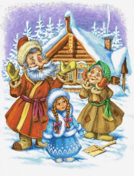 Русская народная сказка Снегурочка