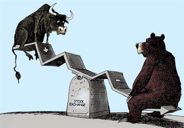 Фондовый рынок карикатура