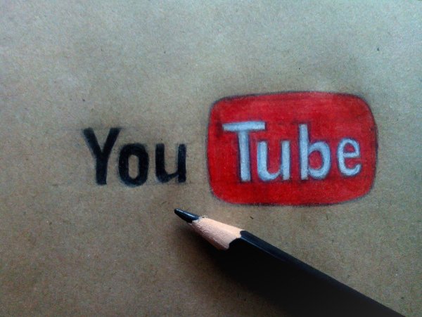 Нарисовать логотип ютуба