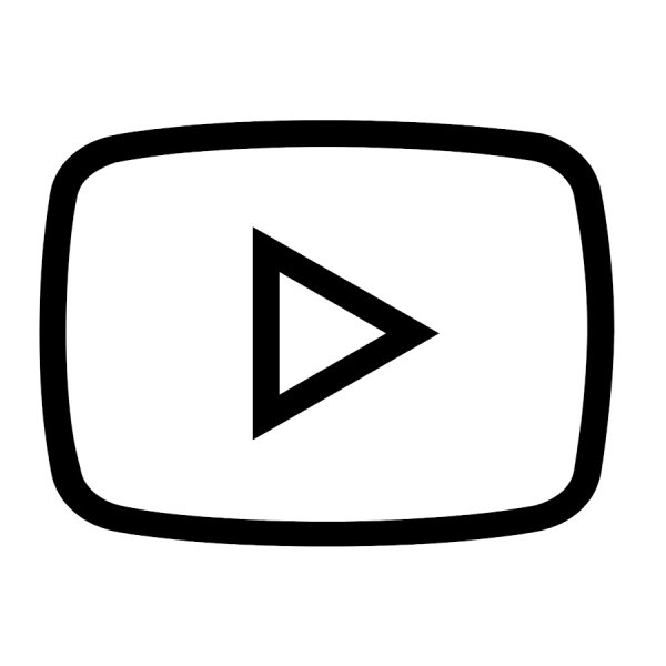 Значок ютуб