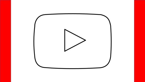 Нарисовать кнопку ютуба