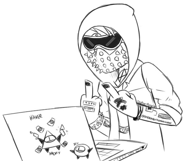 Раскраски вотч догс 2