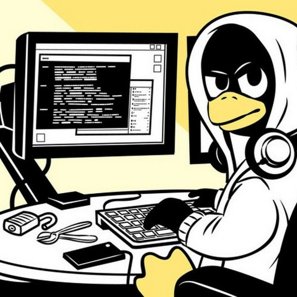 Хакер мультяшный