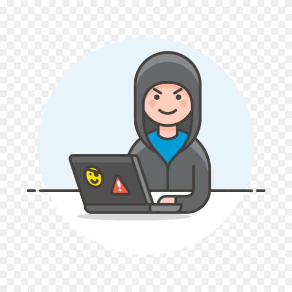 Киберпреступник рисунок