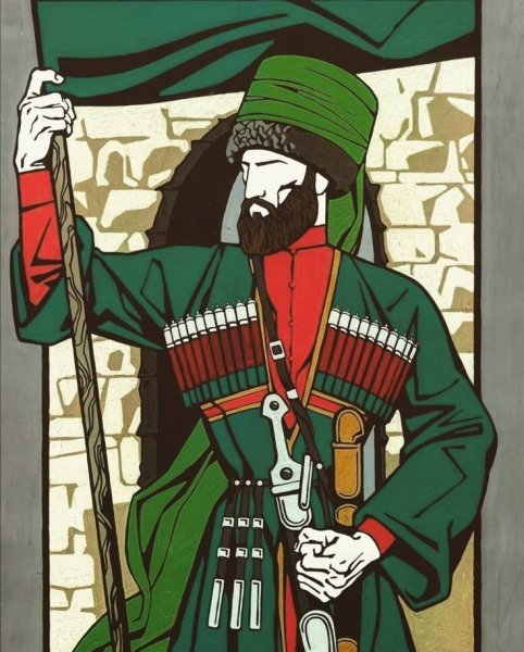 Байсангур Беноевский и имам Шамиль