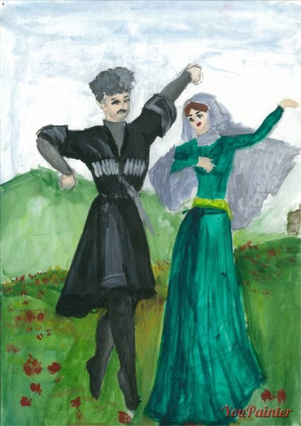 Чеченские рисунки