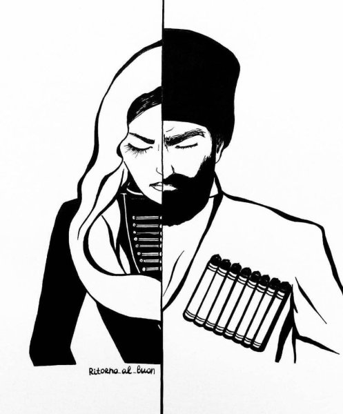 Лезгинка картина