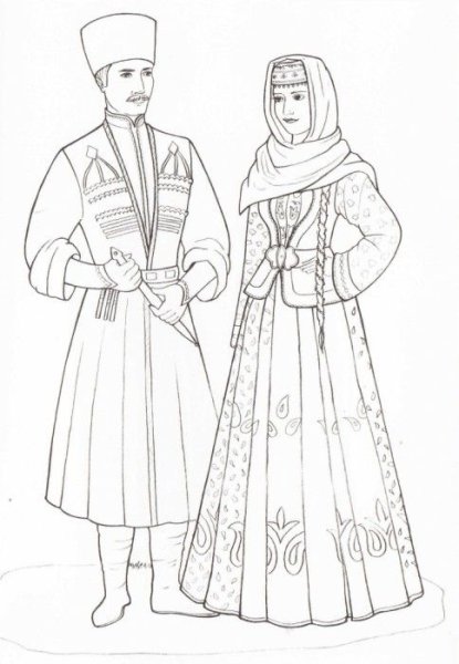 Чеченские рисунки