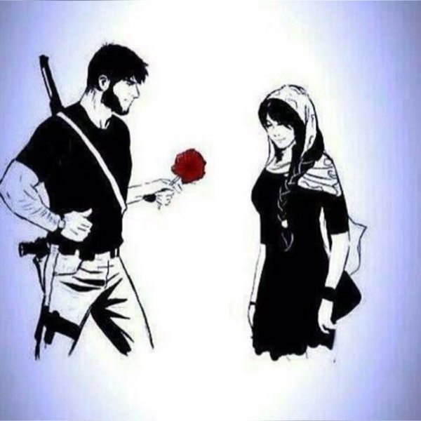 Чеченец рисунок