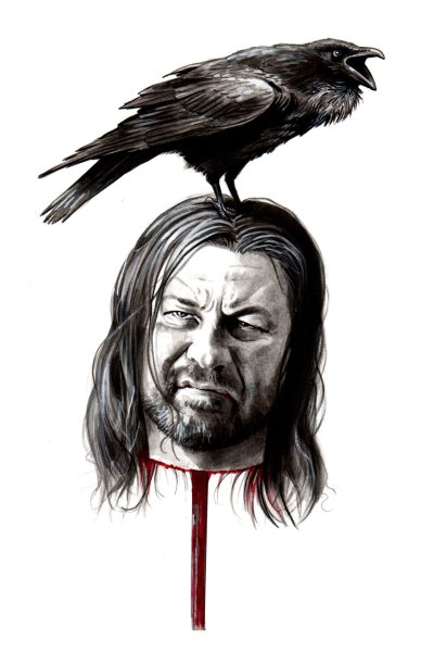 Мультяшная отрубленная голова