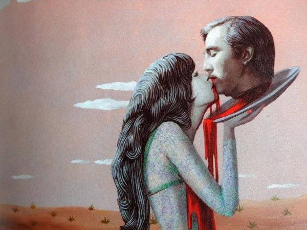 Отрубленная голова вектор