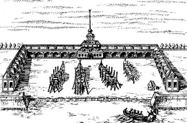 Адмиралтейство в Санкт-Петербурге вектор