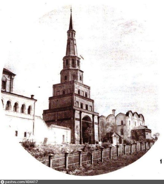 Башня Сююмбике вектор