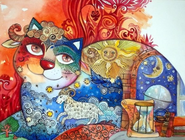 Оксана Заика коты