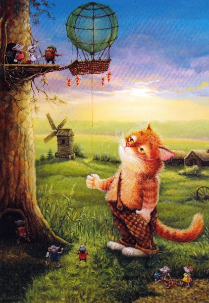 Александр Маскаев сказочные коты