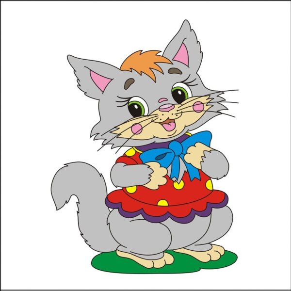 Кошка для детского сада