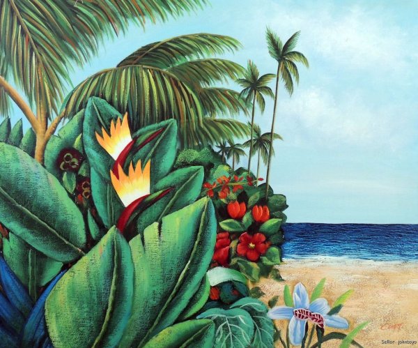 Тропики рисунок