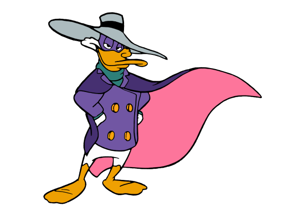 Черный плащ Darkwing Duck