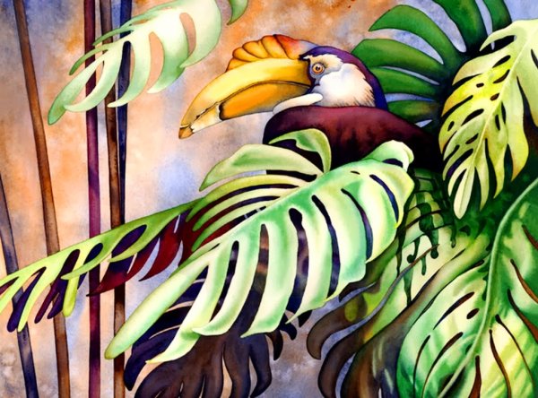 Тукан монстера