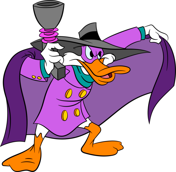Черный плащ Darkwing Duck